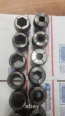 (LOT of 16) HALL COLLET set 16 pcs