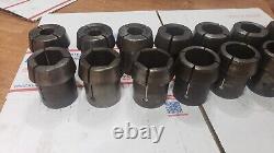 (LOT of 16) HALL COLLET set 16 pcs