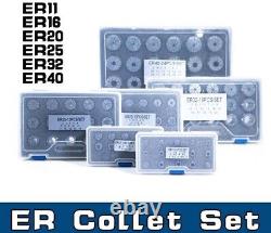 Metal Spring Collet Set Precision Milling Tool Holder CNC Machine Lathe Parts