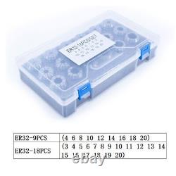 Metal Spring Collet Set Precision Milling Tool Holder CNC Machine Lathe Parts