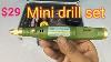 Mini Drill Set Review Drilling Cutting Sharpening Grinding Tool Set