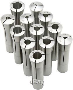 New 25pcs R8 Round Collet Set 1/8 to 7/8 by 1/32th