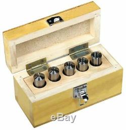 Optimum Round Collet Set, MT2,3/8in-16, 5 Pcs 3351980