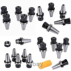 Orangea 5 Pcs Collet Set Cat40 Er32 Collet Chuck For Cnc Engraving Machine Mil