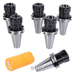 Orangea 5 Pcs Collet Set Cat40 Er32 Collet Chuck For Cnc Engraving Machine Mil