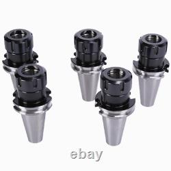 Orangea 5 Pcs Collet Set Cat40 Er32 Collet Chuck For Cnc Engraving Machine Mil