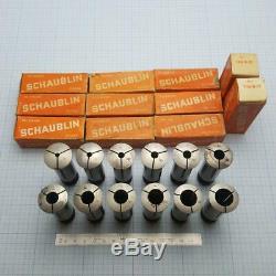 SCHAUBLIN W-20 W20 Collet Set 3 (12pcs) 4-16mm for Schaublin 102 Aciera