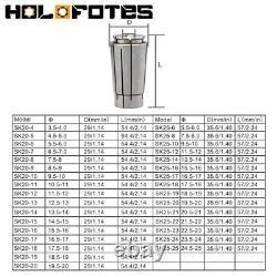 SK Collet SK10 SK16 SK20 SK25 Collet Chuck Set CNC Lathe Machining Mill Cutter