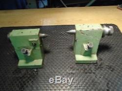 Set of (2pcs) Centers for Tool & Cutter Grinder