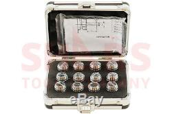 Shars 12 pcs 2-13mm By 1mm ER20 ER 20 Metric Collet Set with Certificate New