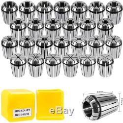 Silivn 26Pcs Er32 Spring Collet Set For Cnc Engraving Machine And Milling Lathe