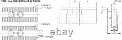 Soft Jaw Set (3 Pcs) for 8 Kitagawa B-208 Samchully Chuck-1.5 ht, Steel, Pointed