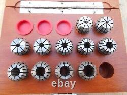 Southwick & Meister Er20 Metric 11 Pcs Collet Set With Holder, 3-12 Mm, USA