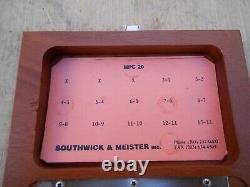 Southwick & Meister Er20 Metric 11 Pcs Collet Set With Holder, 3-12 Mm, USA