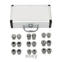 Super Precision ER32 Collet Set Sizes 3/32'' To 25/32''. 0002 CNC 18 PCS