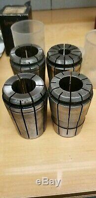 TG150 Collet SET/ LOT, 16 of 20 pcs are NEW, CENTAUR, LYNDEX, 1/2 TO 1.5 150TG