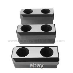 Turner 15 Jaws Double Step T-nuts Set 3 Pcs For B-15 Kitagawa Cnc Lathe Chucks