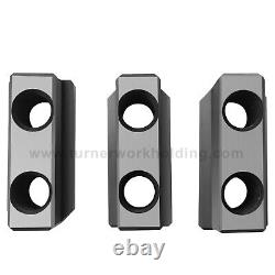 Turner 15 Jaws Double Step T-nuts Set 3 Pcs For B-15 Kitagawa Cnc Lathe Chucks