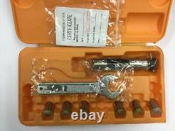USED-R8 Shank + 6 Pcs/Set ER16 Collet System + Wrench in Fitted Box, #0223-0944U