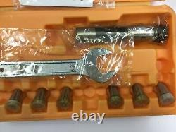 USED-R8 Shank + 6 Pcs/Set ER16 Collet System + Wrench in Fitted Box, #0223-0944U