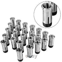 VEVOR 5C Collet Set, Lathe Collet 24 pcs for 3-26 mm, Precise 5C Collet Holder