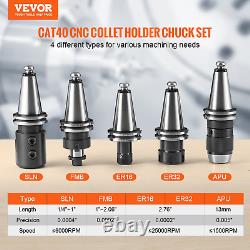 VEVOR CAT40 Collet Holder ER 16/32 Collet Set, 35 PCs, SLN FMB ER16/32 APU Tool