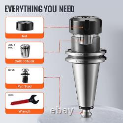 VEVOR CAT40 Collet Holder ER 16/32 Collet Set, 35 PCs, SLN FMB ER16/32 APU Tool