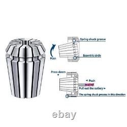 Xcan Spring Collet Precision Collet Chuck Set Er8 Er16 Er20 Er25 Er32 Er40