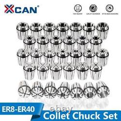 Xcan Spring Collet Precision Collet Chuck Set Er8 Er16 Er20 Er25 Er32 Er40